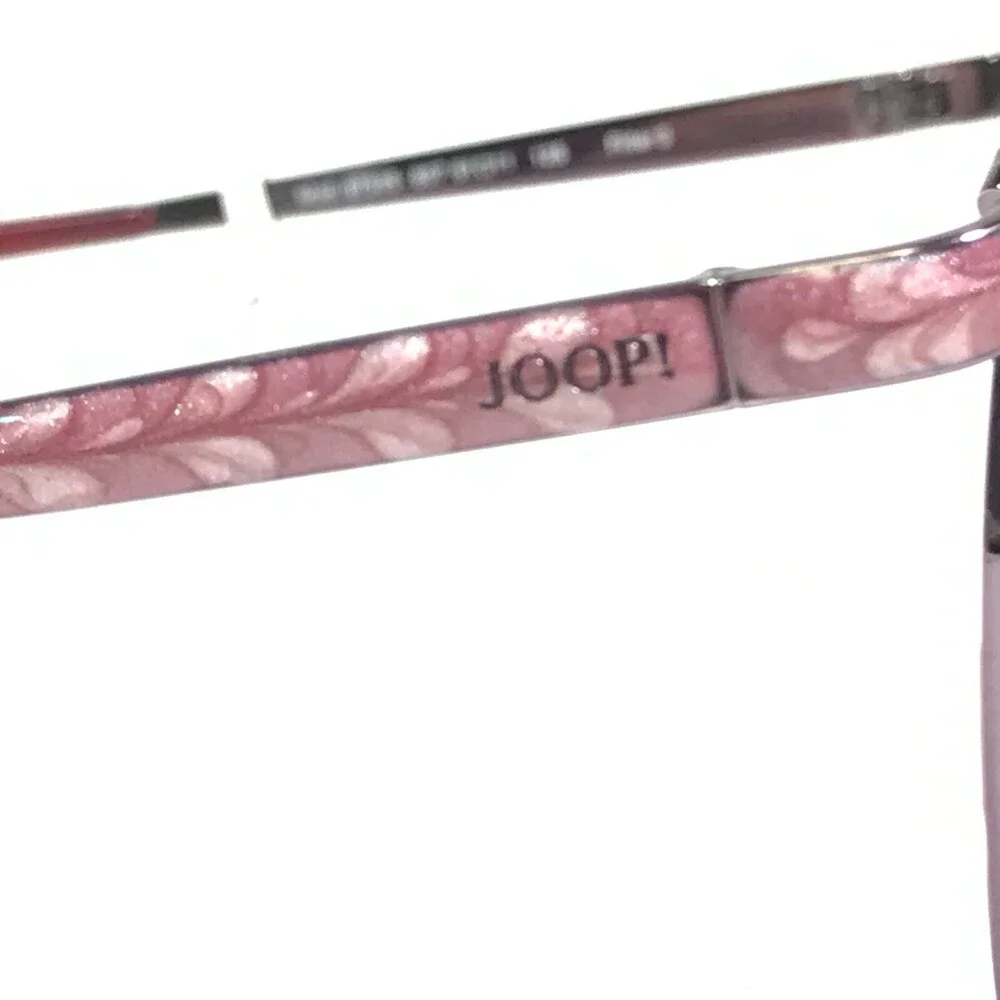 Joop! Sunglasses Mod.87335-807 Pink Round Frames with Purple Lenses 61-11-125